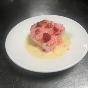 ile flottante aux pralines auberge du belvedere